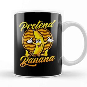 Baskı Dükkanı Pretend I M A Banana Gymnastics Pun Kupa