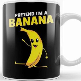 Baskı Dükkanı Pretend I M A Banana Gymnastics Pun Kupa