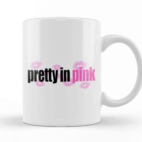 Baskı Dükkanı Pretty In Pink Logo Kupa