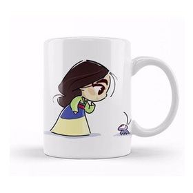 Baskı Dükkanı Princesas Cute Mulan Kupa