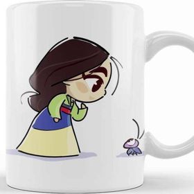 Baskı Dükkanı Princesas Cute Mulan Kupa