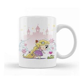Baskı Dükkanı Princesas Cute Rapunzel Kupa
