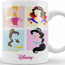 Baskı Dükkanı Princesas Silueta 5 Kupa