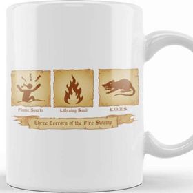Baskı Dükkanı Princess Bride Fire Swamp Kupa