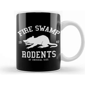 Baskı Dükkanı Princess Bride Fire Swamp Rodents Kupa