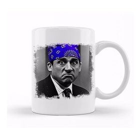 Baskı Dükkanı Prison Mike The Office Porselen 330 ml Beyaz Kupa Bardak