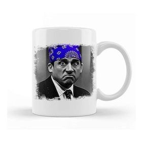 Baskı Dükkanı Prison Mike The Office Porselen 330 ml Beyaz Kupa Bardak