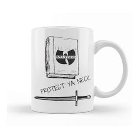 Baskı Dükkanı Protect Ya Neck Wu Tang Clan Forever Porselen 330 ml Beyaz Kupa Bardak