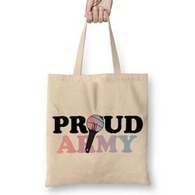 Baskı Dükkanı Proud Army Bts Bez Çanta