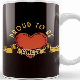 Baskı Dükkanı Proud Be Ginger Redhead Red Orange Hair Haired Irish Kupa