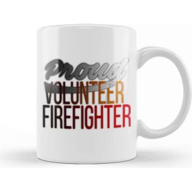 Baskı Dükkanı Proud Volunteer Firefighter Firefighting Kupa
