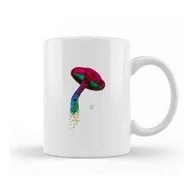 Baskı Dükkanı Psilocybe Mushroom 002 Kupa