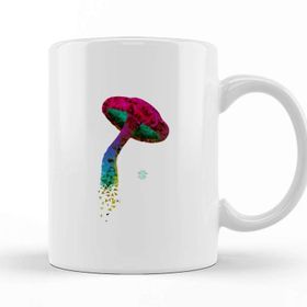 Baskı Dükkanı Psilocybe Mushroom 002 Kupa