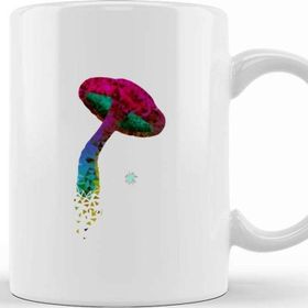 Baskı Dükkanı Psilocybe Mushroom 002 Kupa