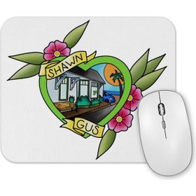 Baskı Dükkanı Psych Shawn Gus Mouse Pad