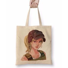 Baskı Dükkanı Pubg Female Capa 3 Bez Çanta