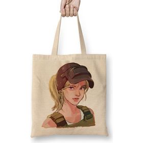 Baskı Dükkanı Pubg Female Capa 3 Bez Çanta