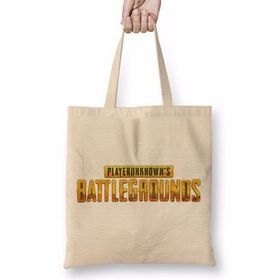 Baskı Dükkanı Pubg Logo Bez Çanta