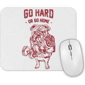 Baskı Dükkanı Pug Bodybuilder Köpek Mouse Pad