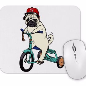 Baskı Dükkanı Pug Köpek 02 Mouse Pad
