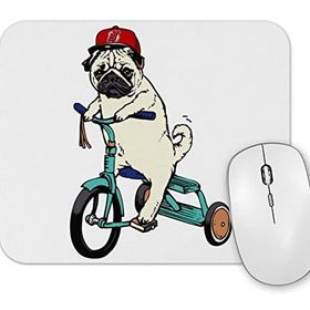 Baskı Dükkanı Pug Köpek 02 Mouse Pad