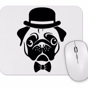 Baskı Dükkanı Pug Köpek 06 Mouse Pad