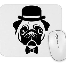Baskı Dükkanı Pug Köpek 06 Mouse Pad