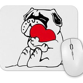 Baskı Dükkanı Pug Köpek 07 Mouse Pad