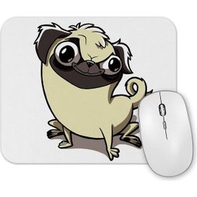 Baskı Dükkanı Pug Köpek Dog Pet Sevimli Cute Cartoon Animation Mouse Pad