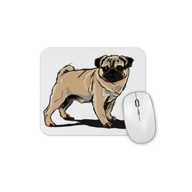 Baskı Dükkanı Pug Köpek Dog Pet Sevimli Cute Mouse Pad