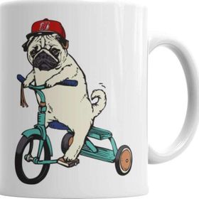 Baskı Dükkanı Pug Life Köpek 02 Sihirli Porselen Kupa