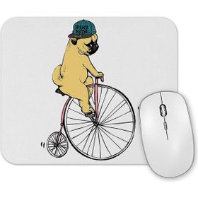 Baskı Dükkanı Pug Yoga Köpek Mouse Pad