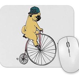 Baskı Dükkanı Pug Yoga Köpek Mouse Pad