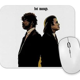 Baskı Dükkanı Pulp Fiction Foot Massage Mouse Pad