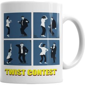 Baskı Dükkanı Pulp Fiction Twist Contest Concurso Danca Mia E Vicent 2 Kupa