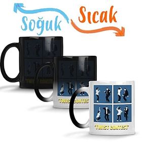 Baskı Dükkanı Pulp Fiction Twist Contest Concurso Danca Mia E Vicent 2 Kupa