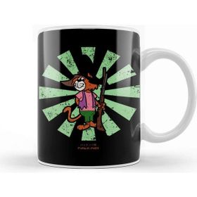 Baskı Dükkanı Punkin Puss Retro Japanese Kupa