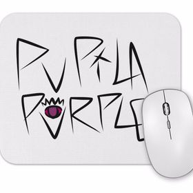 Baskı Dükkanı Pupila Purple Grafite Mouse Pad