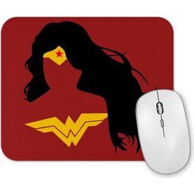 Baskı Dükkanı Quadro Mulher Maravilha Minimalista Mouse Pad