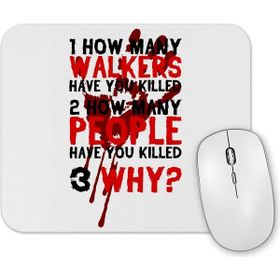 Baskı Dükkanı Quantos the Walking Dead Mouse Pad