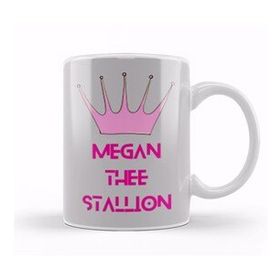 Baskı Dükkanı Queen Megan Thee Stallion Art Kupa