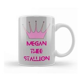 Baskı Dükkanı Queen Megan Thee Stallion Art Kupa