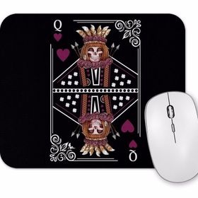 Baskı Dükkanı Queen of Hearts Mouse Pad