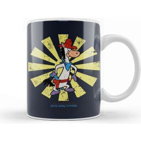 Baskı Dükkanı Quick Draw Mcgraw Retro Japanese Kupa