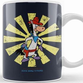 Baskı Dükkanı Quick Draw Mcgraw Retro Japanese Kupa