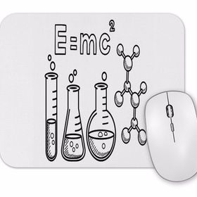 Baskı Dükkanı Quimica E Mc Formül Mouse Pad