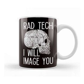 Baskı Dükkanı Rad Tech Radiologist Radiographer Radiologic Technologist 1 Kupa