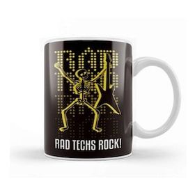 Baskı Dükkanı Rad Techs Rock Radiologist Radiographer Radiography Kupa