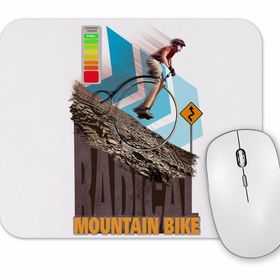 Baskı Dükkanı Radical Old Bicycle Mouse Pad