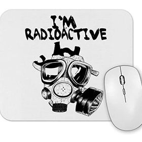 Baskı Dükkanı Radioactive Mouse Pad